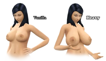 Мод на увеличение груди / Heavy Boobs 1.7.1