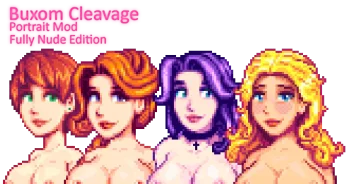 Обнаженные портреты / Buxom Cleavage Portraits Fully Nude